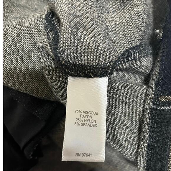 J.Jill Black Plaid Ponte Dress Women’s Large- Workwear Classic With Comfort - Picture 6 of 8